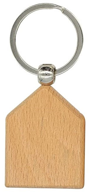 Light Wood Keychain